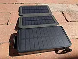 Складна сонячна панель, павербанк FEELLE 26800mAh Solar Power Bank, фото 7