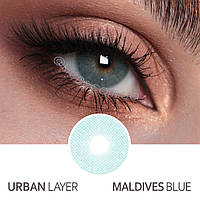 Кольорові контактні лінзи Urban Layer Maldives Blue