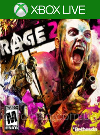 RAGE 2 Standard Edition Xbox Live Xbox One Key EUROPE