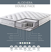 Ортопедичний матрац Aloevera Doubleface 180x200 ТМ Sleep & Bed, фото 4