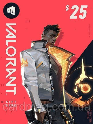 VALORANT для ПК (Поповнення гаманця на 25 USD) регіон США