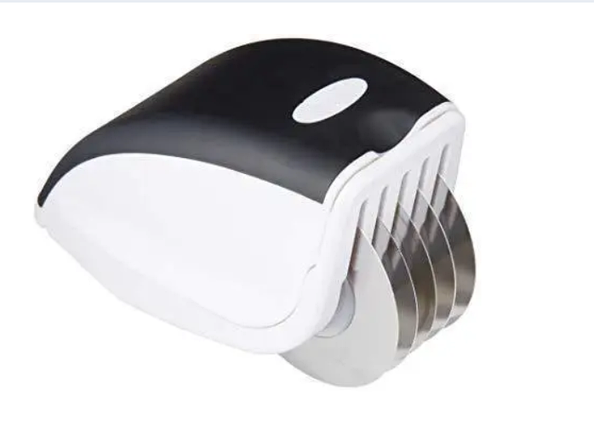 Ніж для нарізки 3 в 1 Rolling Mincer та Tenderizer з часниковим пресом овочерізка, фото 2