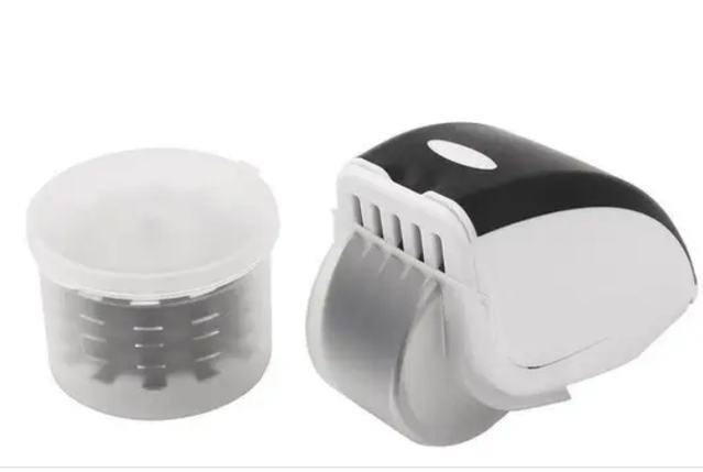 Ніж для нарізки 3 в 1 Rolling Mincer та Tenderizer з часниковим пресом овочерізка, фото 3