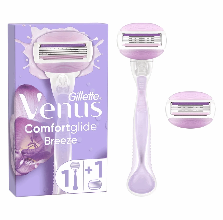Станок для гоління жіночий Gillette Venus Breeze (2касети)