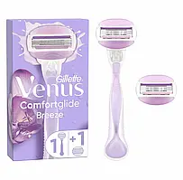Станок для гоління жіночий Gillette Venus Breeze (2касети)