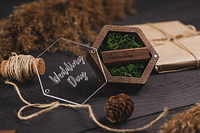Дерев'яна коробочка Craft Eco Glass