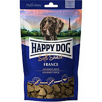 Happy Dog Soft Snack France м'які закуски для собак середніх та великих порід з качкою, 100 г