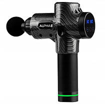 Перкусійний ручний масажер пістолет Alpha AMG-01 100Вт, фото 5
