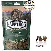 Happy Dog Soft Snack Montana м'які закуски для собак середніх та великих порід з кониною, 100g