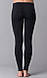 Женские термо лосины с шерстью однотонные черные - фото 2 - id-p23178929
