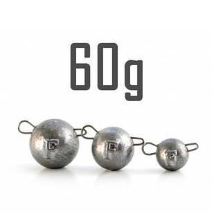 Вантаж "Чебурашка" 60 гр. Свинцевий (3 шт.) Fanatik