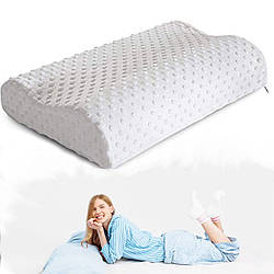 Ортопедична подушка для здорового сну memory latex pillow м'яка з ефектом пам'яті