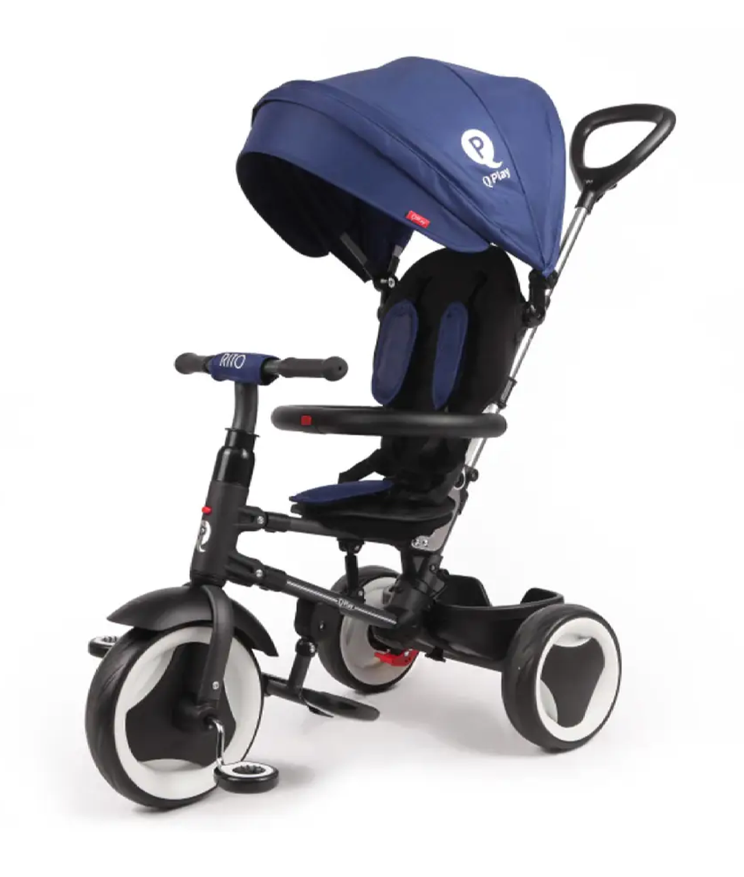 Триколісний велосипед складний Qplay RITO EVA, Blue