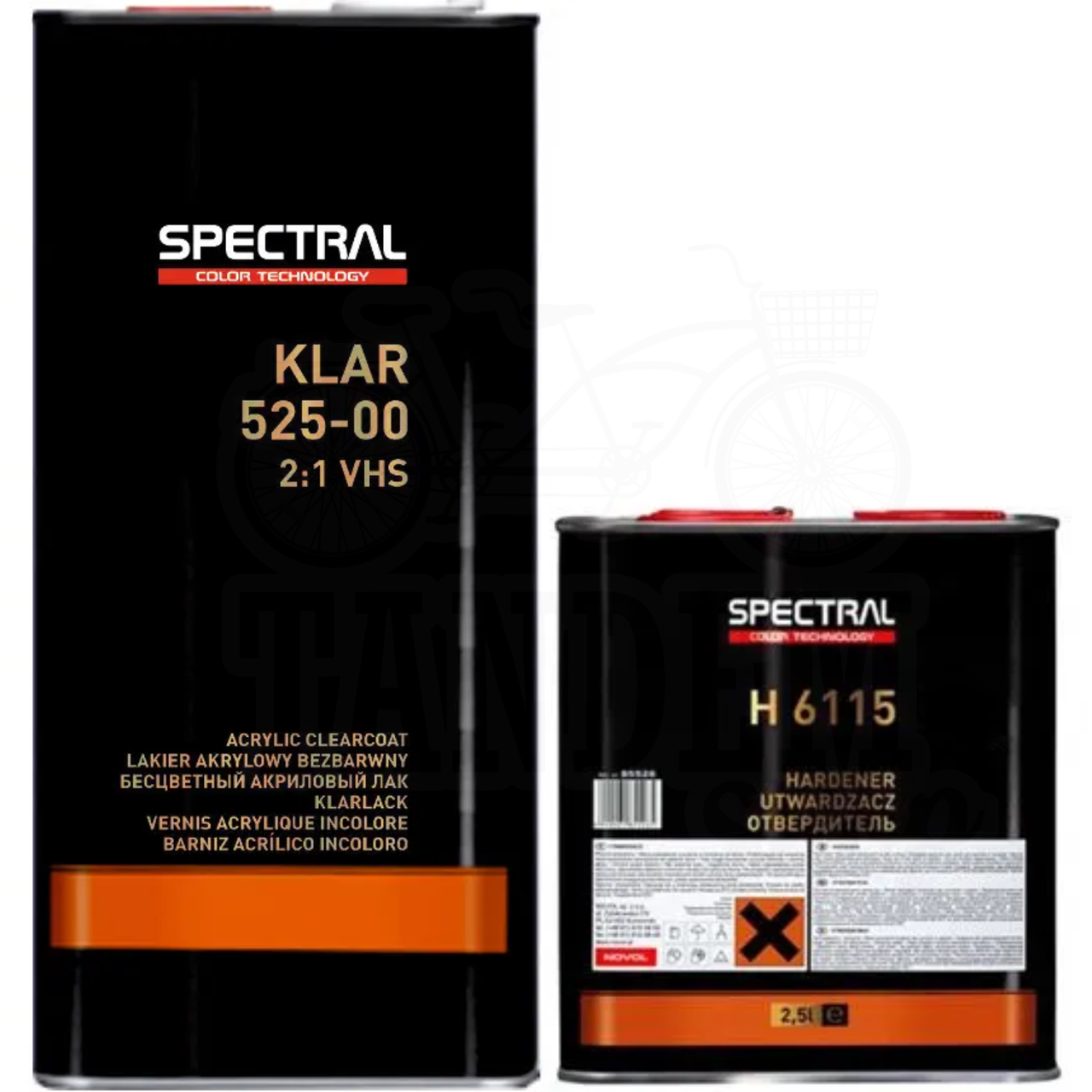 Лак акриловий Spectral Klar 525-00 VHS 2:1, 5 л + 2,5 л