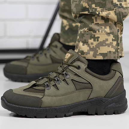 Тактичні чоловічі кросівки хакі Cordura на літо сітка, фото 1