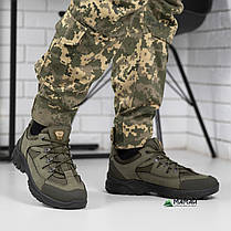 Тактичні чоловічі кросівки хакі Cordura на літо сітка, фото 6
