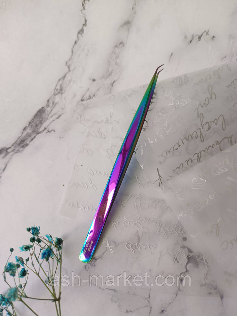 Пінцет для нарощення вій, фото 1