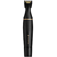 Тример Remington T-Series, для бороди, вусів, окантовки, брови, носа та вух, ААх1, вібраційний мотор, насадок-4, сталь, чорний