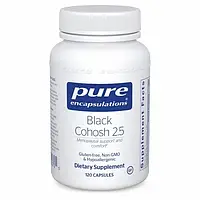 Черный Воронец 2.5, Black Cohosh, Pure Encapsulations, 120 Капсул