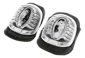 Наколінники захисні Neo Tools, пластмасова накладка, гелеві вставки, на липучці, чорний Baumar - Порадуй Себе