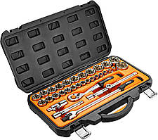 Набір інструментів Neo Tools, набір торцевих головок 1/2", 33шт, CrV Baumar - Порадуй Себе