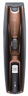 Тример Remington Beard Kit, для бороди і вусів, акум., насадок-2, ножиці, щітка у компл., титан.напил., коричневий Baumar -