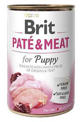 Консерва Brit Pate/Meat Puppy 400 g с курицей для щенков