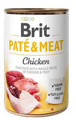 Консерва Brit Pate/Meat Dog 400 g с курицей для собак