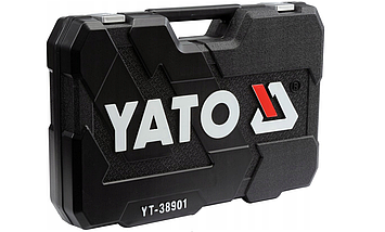 Набір інструментів торцеві ключі XXL YATO YT-38901 122 ел. 1/4" 1/2", фото 5