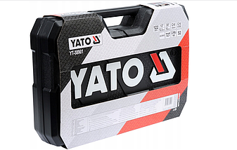 Набір інструментів торцеві ключі XXL YATO YT-38901 122 ел. 1/4" 1/2", фото 6