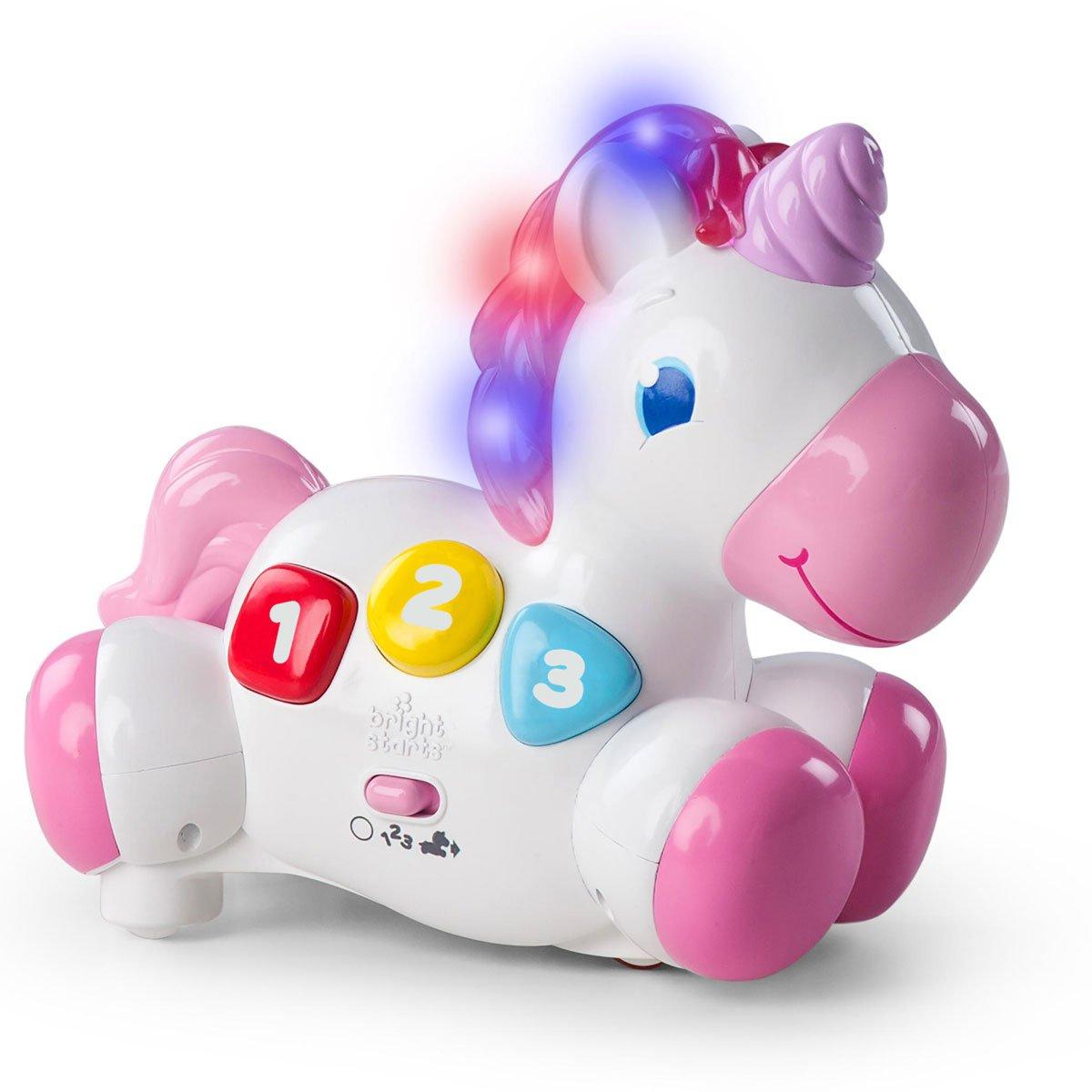 Іграшка музична Bright Starts Rock & Glow Unicorn