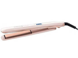 Випрямляч Remington ProLuxe, 52Вт, темп.режимів-10, 150-230С, дисплей, кераміка, рожево- золотий Baumar - Порадуй Себе