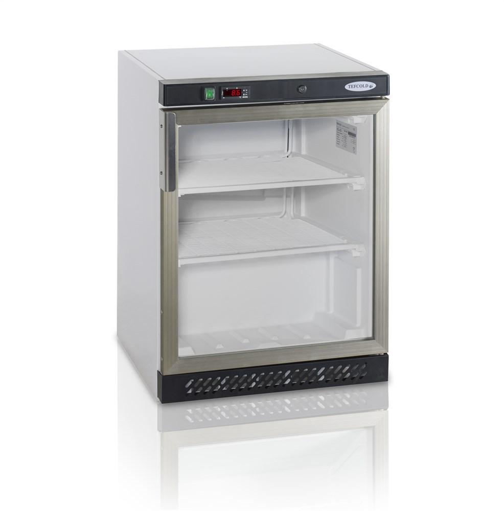 Морозильна шафа 200 л Tefcold UF200G зі скляними дверима