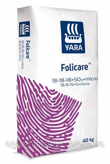 Добрива/добрива Yara Фолікер (18-18-18) ФОЛІКЕР для злакових, ріпаку, соняшника, кукурудзи