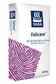 Добрива/добрива Yara Фолікер (18-18-18) ФОЛІКЕР для злакових, ріпаку, соняшника, кукурудзи