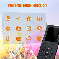 MP3 Player - 32GB MP3 Music Player With Voice Recorder And FM Radio, Hi-Fi Sound Potable Audio Player Build-in
