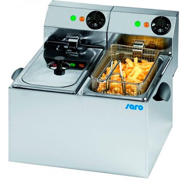Фритюрниця ел 2x4л Saro PROFRI 44