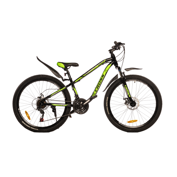 CROSS Велосипед Cross RIDER 26" 13" Чорний-Зелений