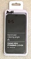 Чехол книжка "CLEAR VIEW ..." для Samsung Galaxy A8 2018 (A530) black