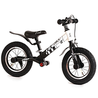 Біговел (велобіг) дитячий CORSO 11057 Skip Jack з надувними гумовими колесами 12", ручними гальмами, амортизатором та підніжкою,