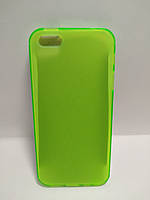 Силиконовый чехол case Iphone 5 / 5s зеленый