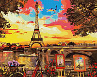 Картина по номерам без коробки Paintboy Живописный уголок в Париже 40х50см (GX 32613)