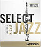 Тростини для сопрано саксофона D'Addario Select Jazz — Soprano Sax 4M — 10 Pack, фото 2
