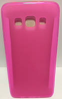 Силиконовый чехол Case Samsung Galaxy A3 pink