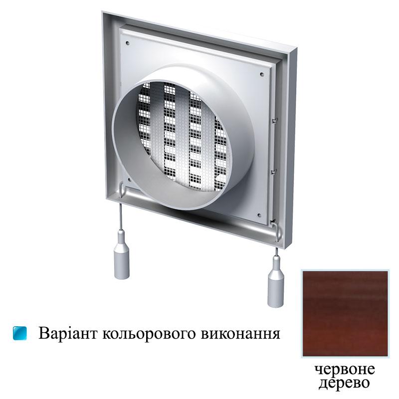 Купить Решетка вентиляционная пластиковая Вентс МВ 100 ВРс красное ...