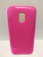 Силиконовый чехол Case Samsung Galaxy S5 mini розовый