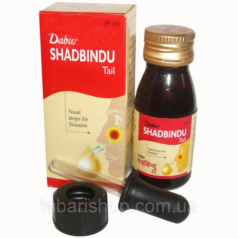 Шадбінду олія Дабур, Shadbindu Tail Dabur, 25 мл