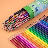 Кольоровий олівець у тубі 24 кольорів