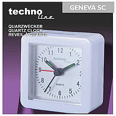 Годинник настільний Technoline Modell SC White (Modell SC weis), фото 2
