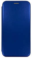 Чехол книжка защитный "Classy Level" Samsung A505 / A50 / A30S темно-синий